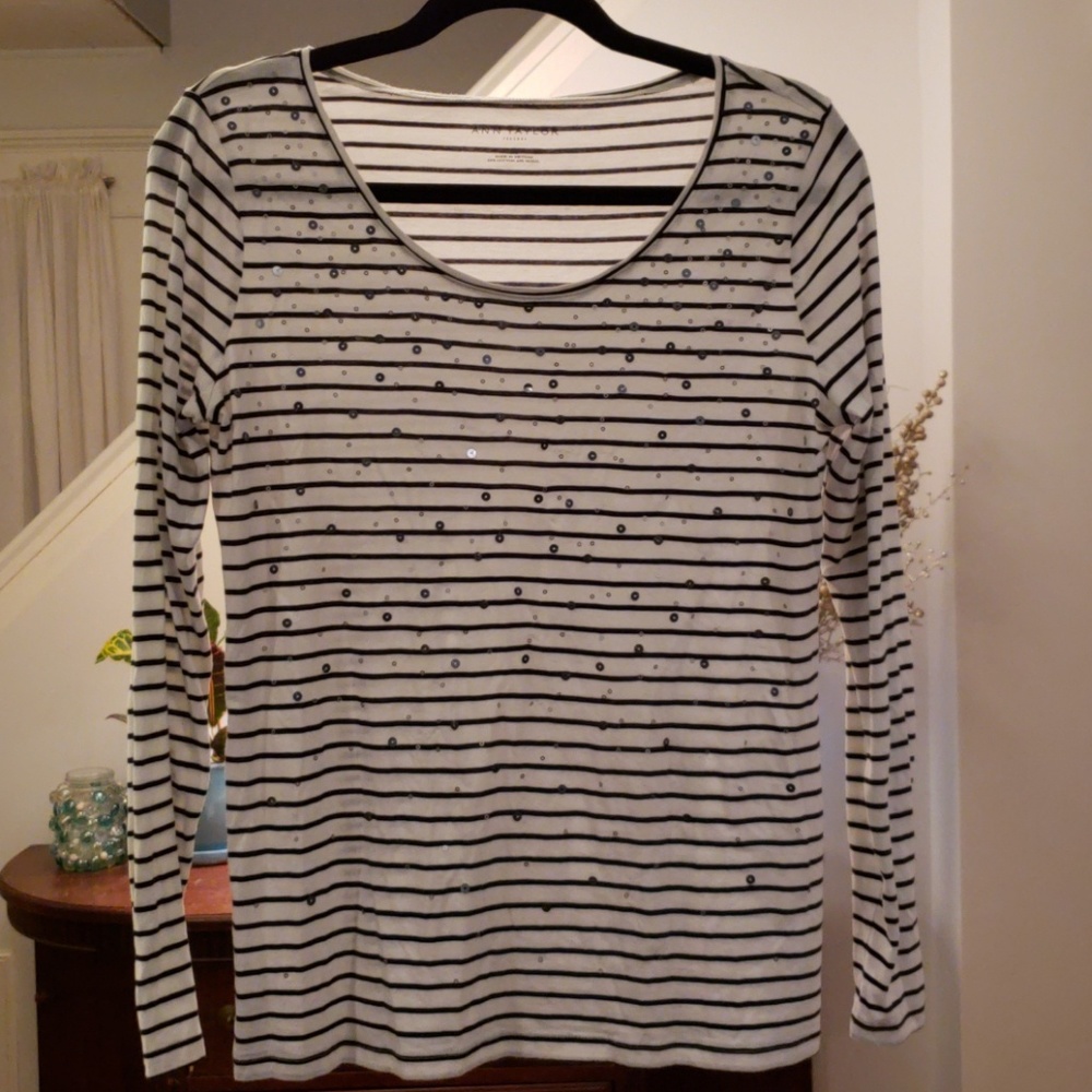 Ann Taylor - Sparkley Long Sleeve